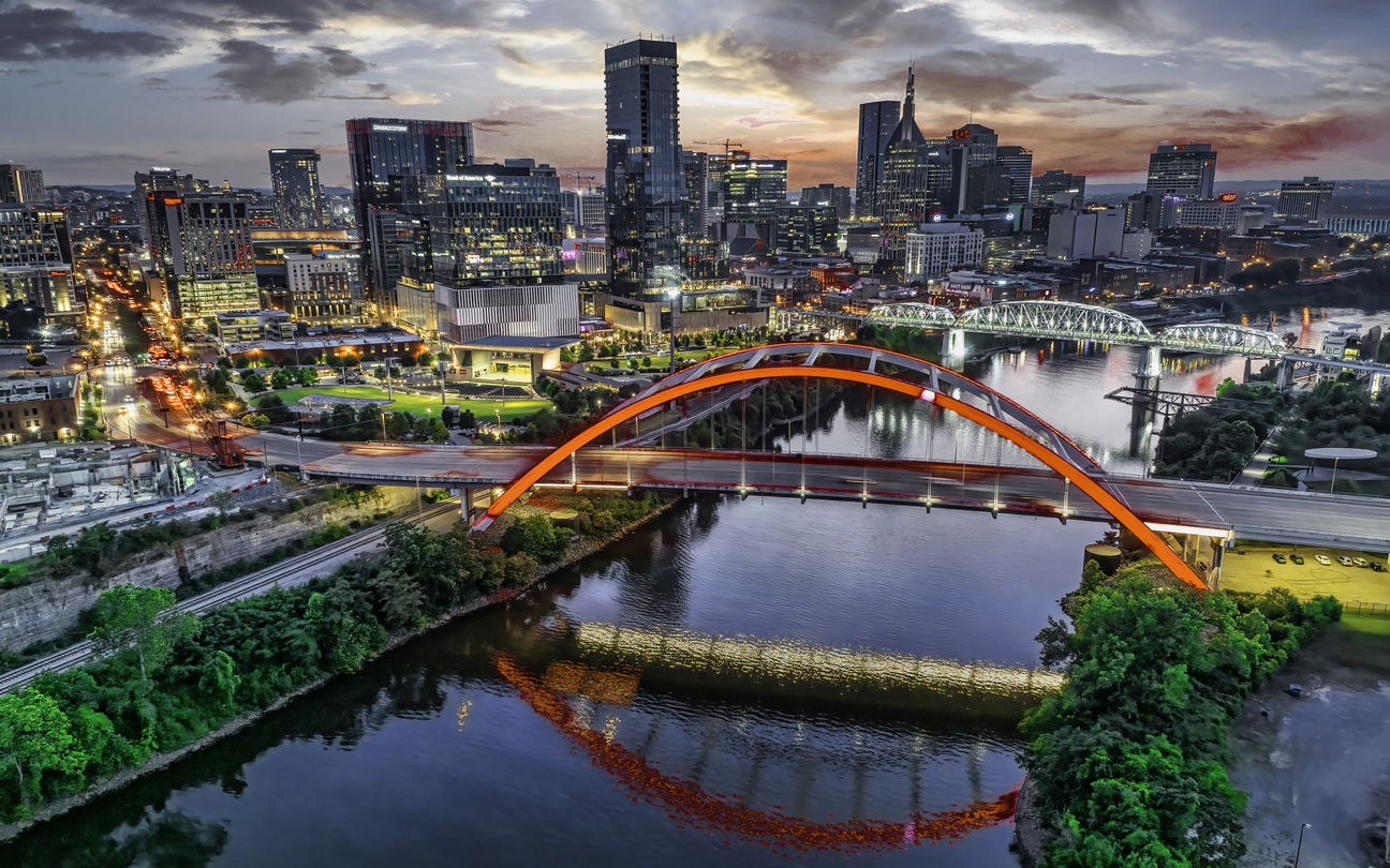 Panoramic Image of Nashville, TN